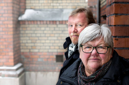 LO Stats leder Tone Rønoldtangen og nestleder Eivind Gran venter tøffe tak under årets tariffoppgjør. Foto: Ole Palmstrøm