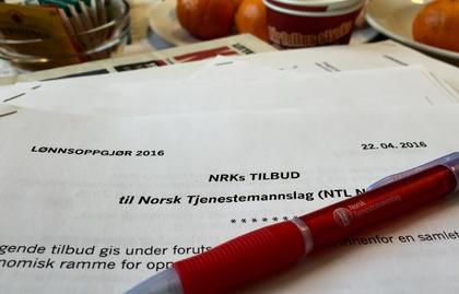 NTL og NRK kom ikke til enighet i årets lønnsoppgjør. Nå venter mekling.